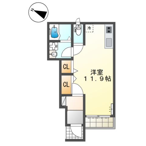 カーサ　ロングール 間取り