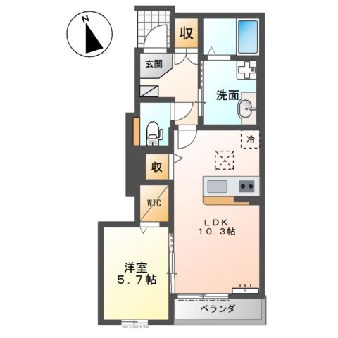 コンフォート６ 間取り