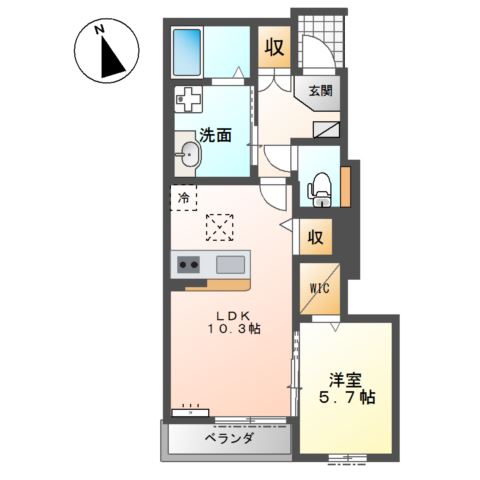 コンフォート６ 間取り