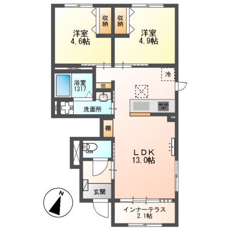 ティアレ 間取り