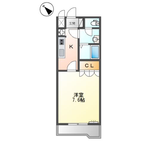 ラ・メールＡＫＡＩ 間取り