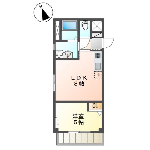 ボナール・ディアコート 間取り