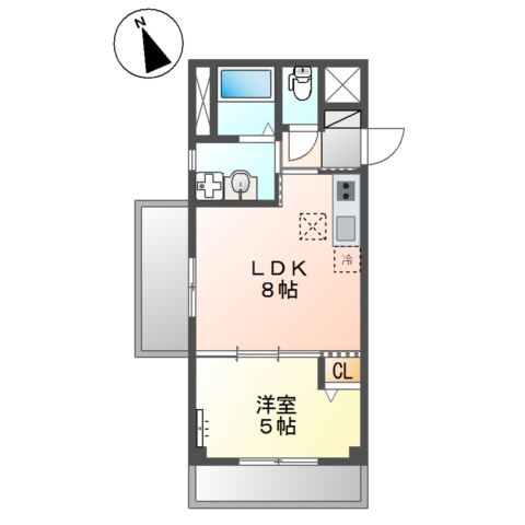 ボナール・ディアコート 間取り