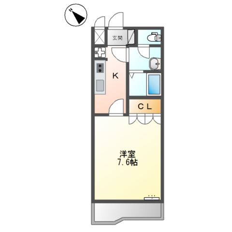 ラ・メールＡＫＡＩ 間取り