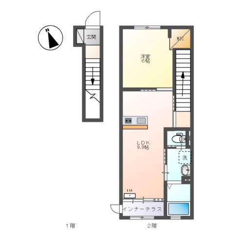 ルイズ・ハウス 間取り