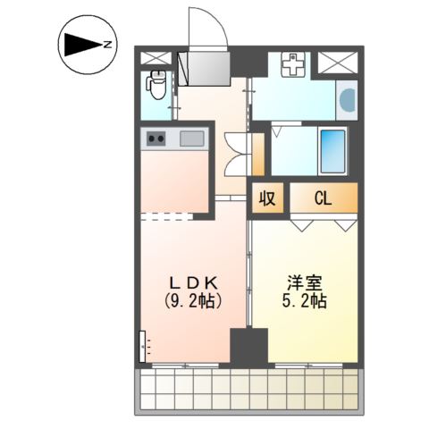 ラフォルテ日本橋 間取り