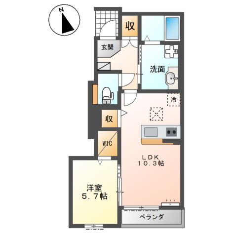コンフォート６ 間取り