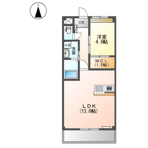 ロッシュ・フォーレ 間取り