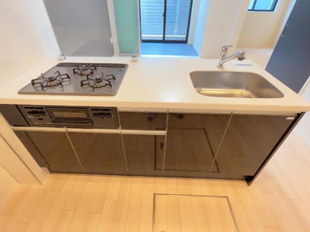 交野市郡津４丁目アパート新築工事 キッチン