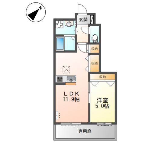 Maison YURI 間取り