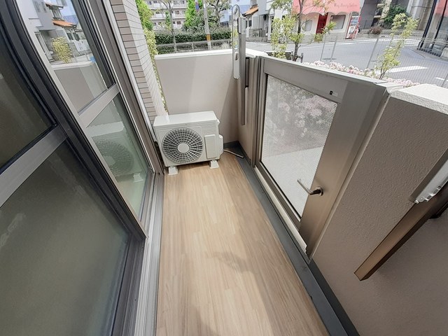 ミルト熊野 ベランダ