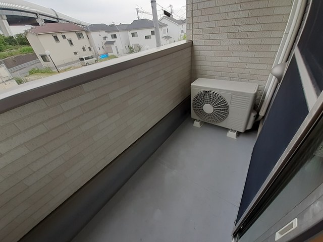 ユーアイハイツ　新家 ベランダ