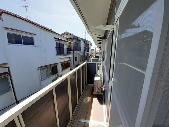 ハイツリバーサイド ベランダ