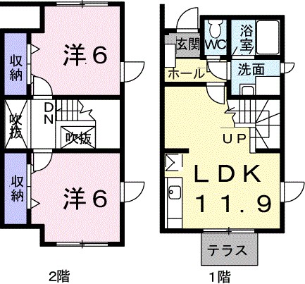 田原ヒルズ　Ａ棟 間取り
