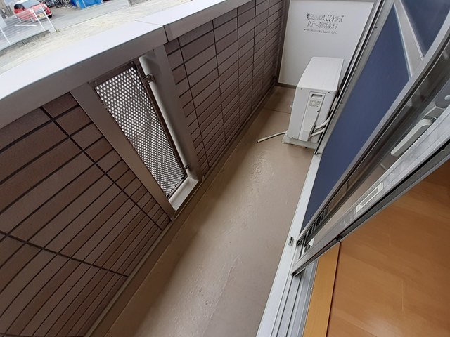 プラシード　カーサⅠ ベランダ