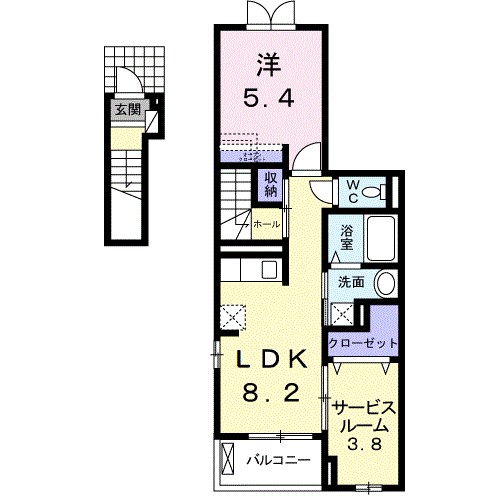 ブレス　ベル 間取り