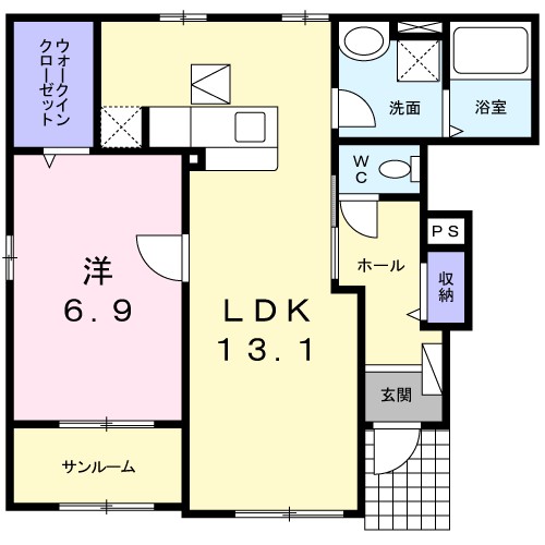 カーサ立部 間取り