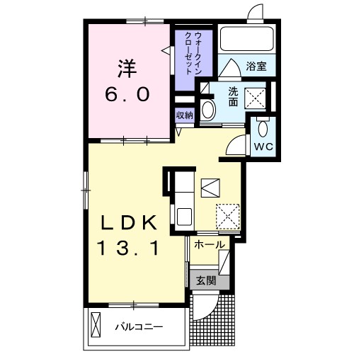 ヴィラフラン 間取り