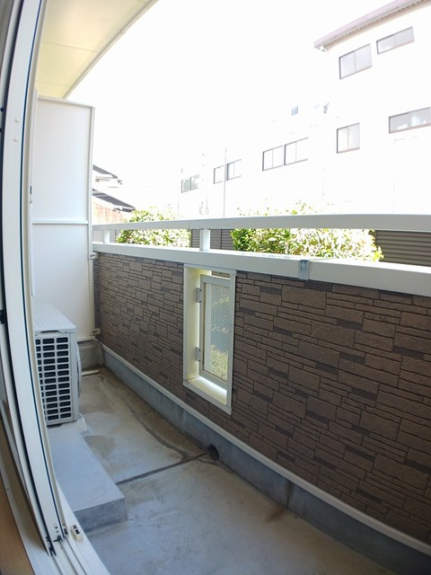 デフィ昆陽 ベランダ