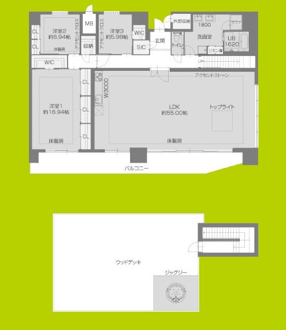 プレジオ北浜 間取り