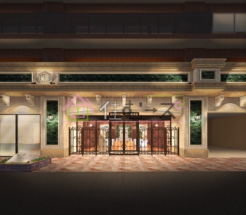 プレジオ北浜 玄関