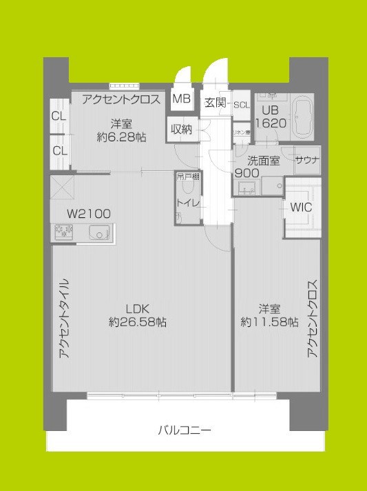 プレジオ北浜 間取り