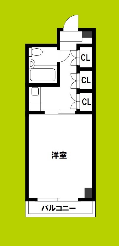 東中島マンション 間取り