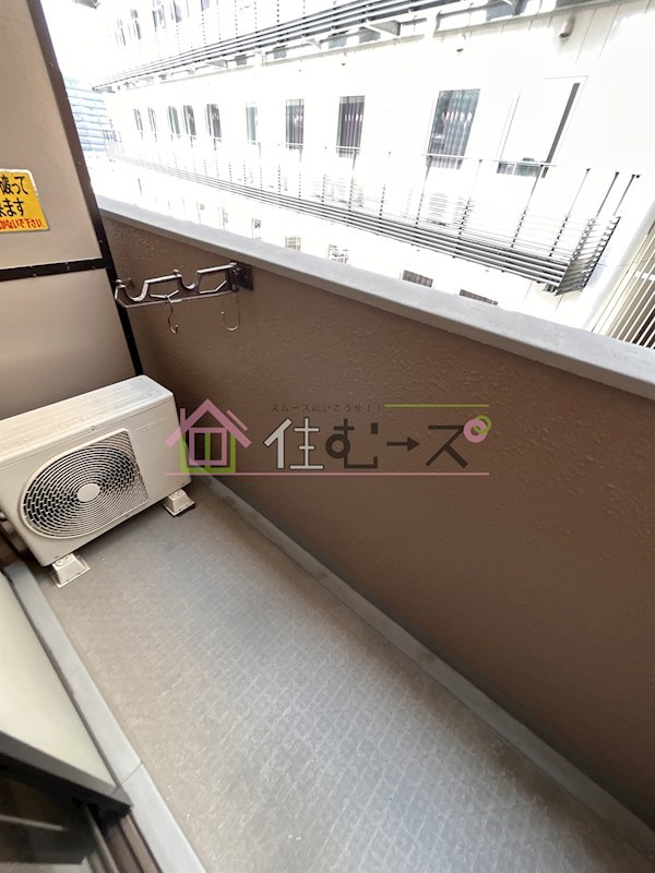 リーガル新大阪Ⅲ ベランダ