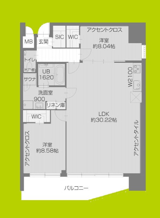 プレジオ北浜 間取り