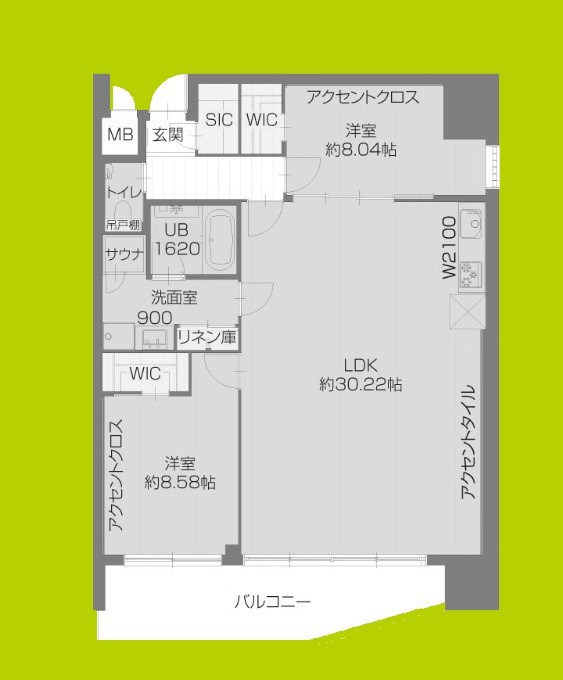 プレジオ北浜 間取り