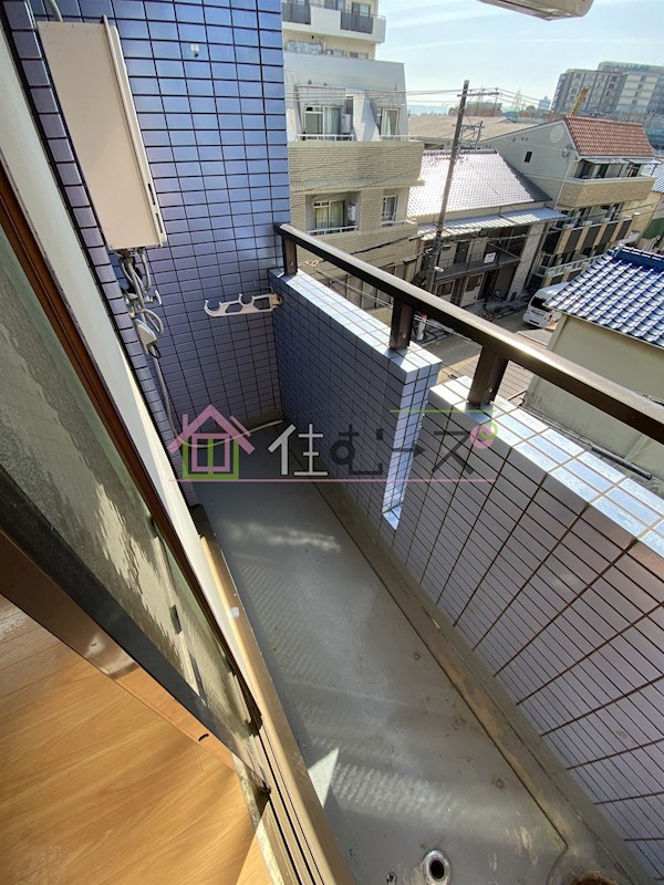 土井グランドマンション ベランダ