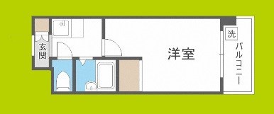 新大阪アネックス土井マンションB 間取り