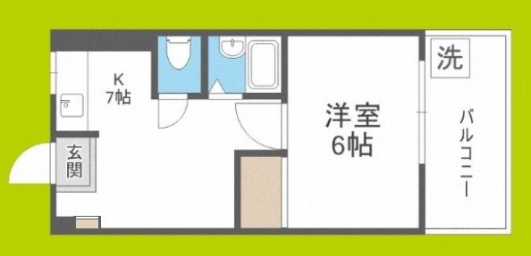 西淡路土井マンション 間取り