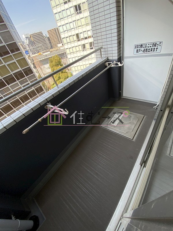 エクセレンス新大阪 ベランダ