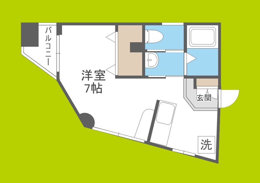 ロマネスク淡路 間取り