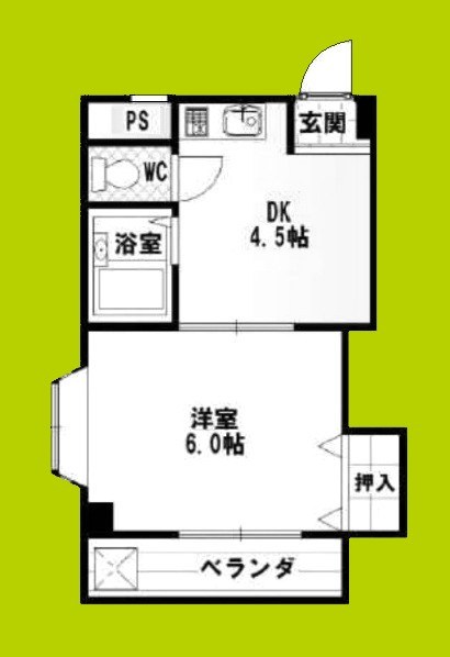 サザン・ヴィレッジ21 間取り図