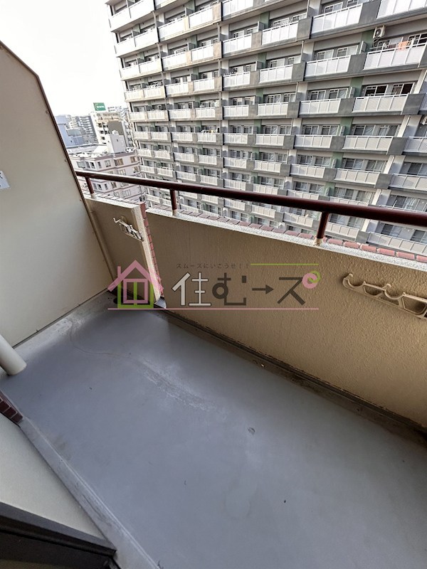 ライオンズマンション新大阪第3 ベランダ