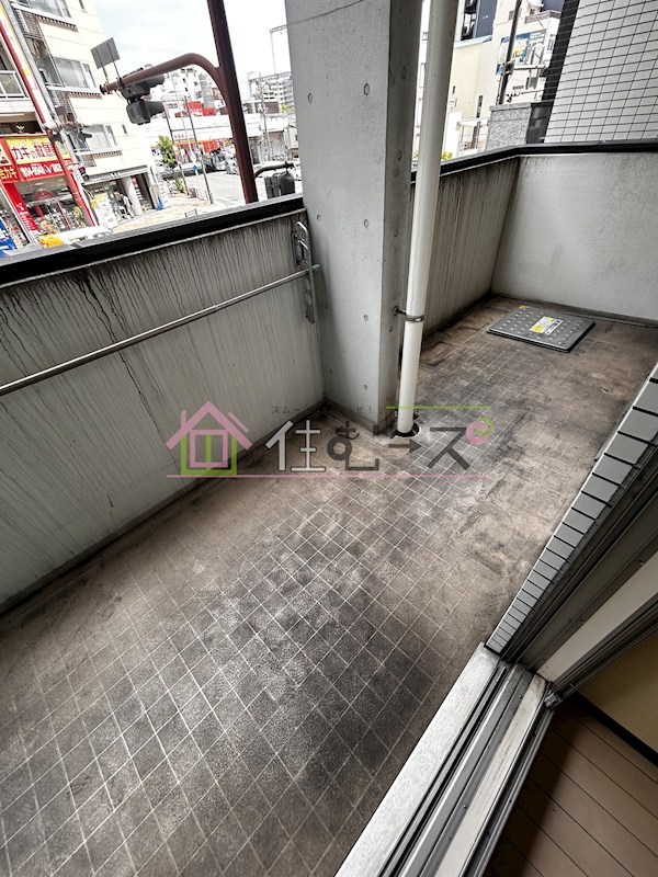 グランドステージ大阪城北 ベランダ