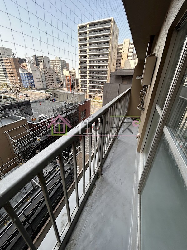 南堀江スカイハイツ ベランダ