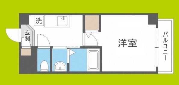 グランパシフィック桜川南 間取り