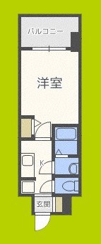 プレミアムコート阿波座WEST 間取り