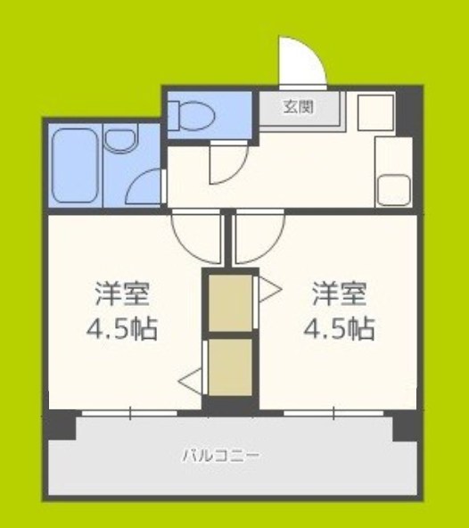 木川東エクセルハイツ 間取り