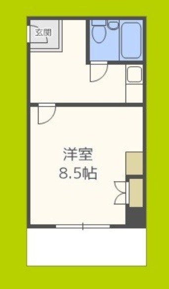 ハイツ西村 間取り