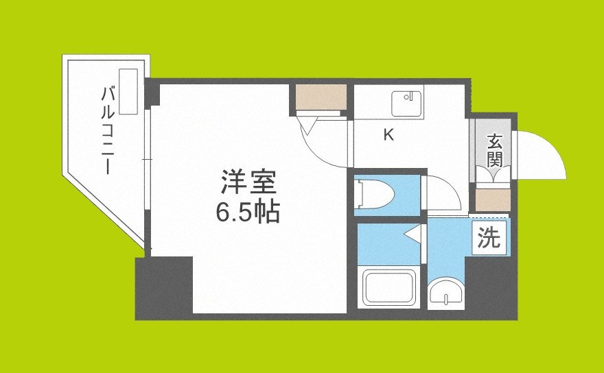 ソルテラスNAMBAサウスフィール 間取り