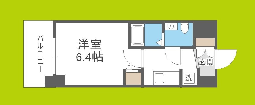 エグゼ大阪DOME CITYシエル 間取り