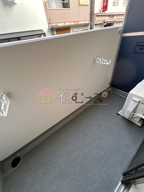 エグゼ大阪DOME CITYシエル ベランダ