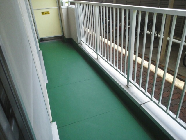 マリッチ小谷 ベランダ