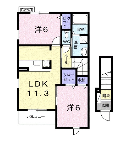 ブルーメ 間取り