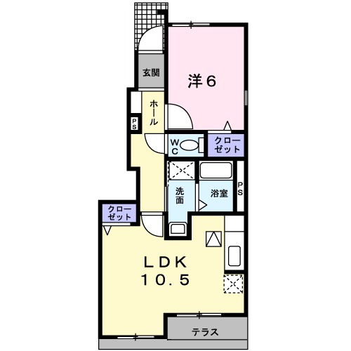 ル－エンハイム　Ⅱ 間取り