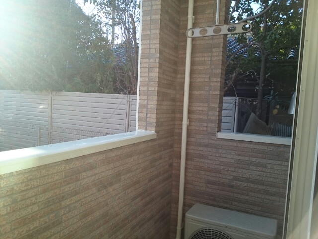 ハナサキハルズ ベランダ